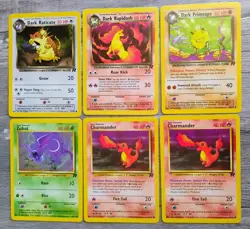 Pokemon Vintage TEAM ROCKET Card Lot 1999 WOTC LP/NM - Image 2