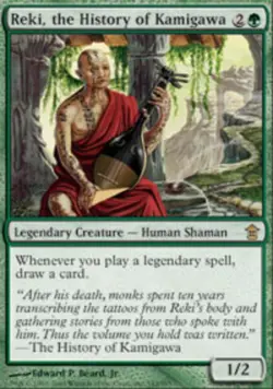 Reki, the History of Kamigawa LP, English MTG Saviors of Kamigawa - Image 1