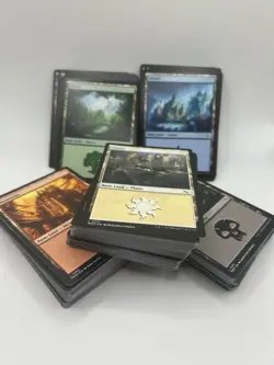 500 Basic Lands Magic The Gathering Lands - From Mixed Sets 100 Of Each Land - Image 1