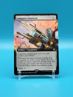 Adaptive Omnitool (Extended Art) - Commander: Aetherdrift (DFT) - Regular - NM - Image 1