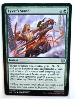 MTG Magic the Gathering Tyvar's Stand (190/530) Phyrexia All Will Be One NM - Image 1