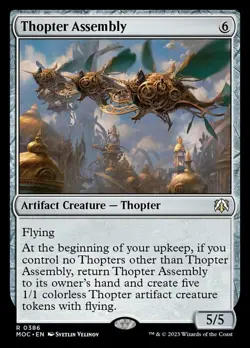 Thopter Assembly - Commander: March of the Machine #0386 MTG Magic The Gathering - Image 1