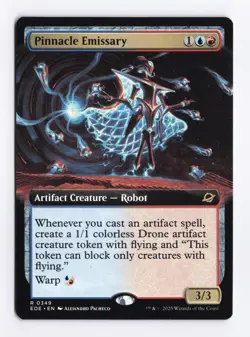 Pinnacle Emissary (Extended Art) 0349 (R) MTG Edge of Eternities (EOE) - Image 1