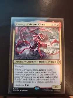 Carnage Crimson Chaos Magic The Gathering Near Mint - Image 1