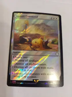 Austere Command (Extended Art) (Surge Foil) Universes Beyond: Fallout Foil - Image 1