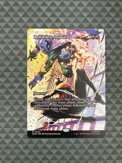 MTG Relentless Assault #0025 Borderless M Marvel Universe Eternal-Legal (MAR) - Image 1