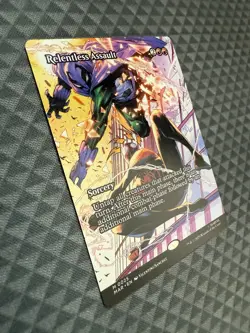 MTG Relentless Assault #0025 Borderless M Marvel Universe Eternal-Legal (MAR) - Image 2