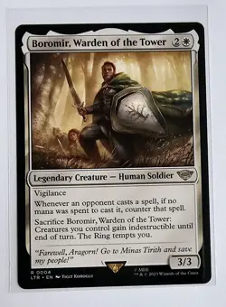 Boromir, Warden of the Tower Mtg Lotr Regular - Image 1