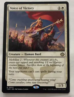 Voice of Victory Tarkir: Dragonstorm Regular - Image 1