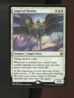 MTG Angel of Destiny FOIL Zendikar Rising Pack Promo 2/280 - Image 1