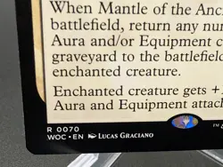 Mantle of the Ancients Commander: Wilds of Eldraine Regular - Image 2