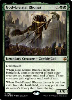 God-Eternal Rhonas M War of the Spark 163 NM - Image 1