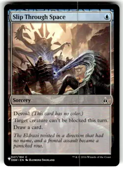 Slip Through Space Magic The Gathering Oath Of The Gatewatch MTG NM - Image 1