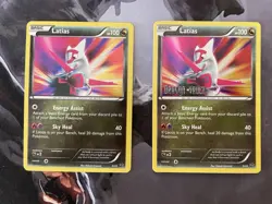 Pokemon Latios 10/20 & Latias 9/20 Dragon Vault Stamp Promo & Rare Holo - Image 3