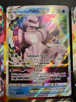 Lot of 10 JUMBO Pokemon Tcg Cards Rayquaza, Pikachu, Palkia Ect. - Image 5