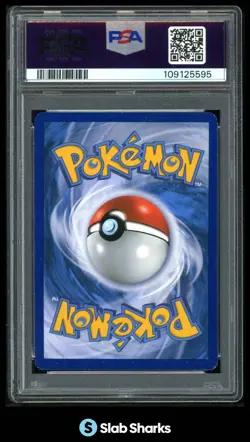 2015 POKEMON XY DOUBLE CRISIS #6/34 TEAM AQUA'S KYOGRE EX FULL ART PSA 7 - Image 2