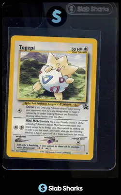 1999 POKEMON WIZARDS BLACK STAR PROMOS #30 TOGEPI - Image 1