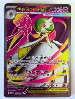 Mega Gardevoir ex Full Art Ultra Rare 159/132 Pokemon Mega Evolution English - Image 1