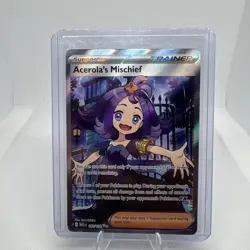 Acerola's Mischief 165/132 Mega Evolution - PACK FRESH Pokemon HOLO FOIL - Image 1