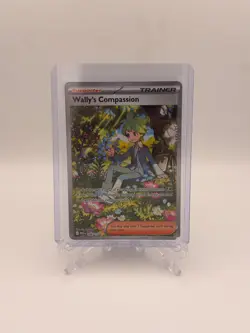 Wally's Compassion Special Illustration SIR 186/132 Pokemon Mega Evolutions - Image 1