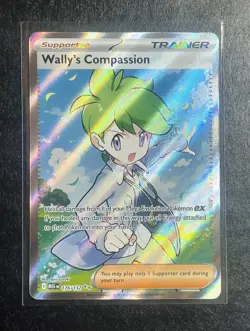 Pokemon TCG Wallys Compassion 176/133 Full Art Trainer Mega Evolutions - Image 1