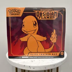 Obsidian Flames ETB Elite Trainer Box Scarlet & Violet Pokemon TCG *SEALED/NEW* - Image 1