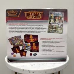 Obsidian Flames ETB Elite Trainer Box Scarlet & Violet Pokemon TCG *SEALED/NEW* - Image 2