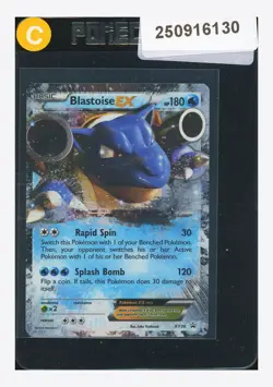 Pokemon Bastoise EX Promo 2014 XY30 Black Star English - Image 1