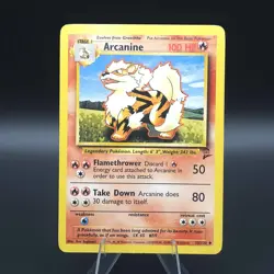 Arcanine - 033/130 Uncommon (Base Set 2) MP - Pokemon TCG - Image 1