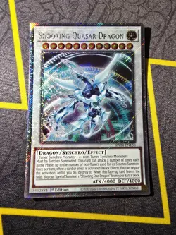 Shooting Quasar Dragon - RA04-EN158 - Platinum Secret Rare - 1st Edition -Yugioh - Image 1