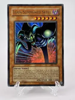 Yu-Gi-Oh! Toon Summoned Skull MRL-073 Holo Rare Unlimited Edition LP Magic Ruler - Image 3