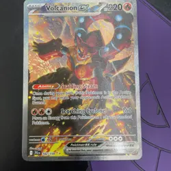 Volcanion EX 182/159 Pokemon TCG Journey Together Special Illustration Card - Image 1