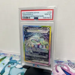 PSA 10 GEM MINT Terapagos Ex 170/142 Stellar Crown SIR Pokemon Card - Image 3