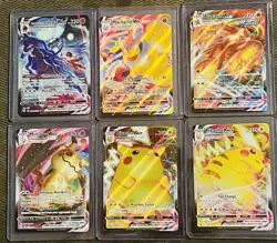 VMAX Card Lot Pokemon TCG -PIKACHU,MACHAMP,MIMIKYU!! Even PROMO PIKACHU! - Image 1