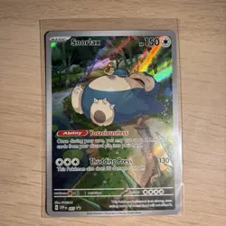 Pokemon TCG Snorlax Promo Holo Card 151 Scarlet and Violet 051 - Image 1