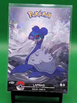 Lapras #131 - Cracked Ice Holo - Crystal Dark Black 2025 - Pokemon Card - Image 1