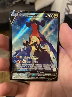 Garchomp V TG23/TG30 SWSH10: Astral Radiance Trainer Gallery Pokemon Card - Image 1
