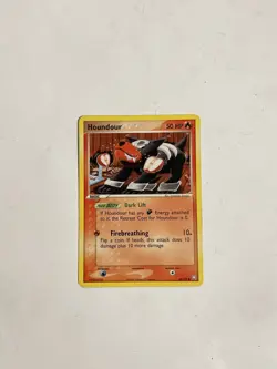 Houndour 60/109 LP - EX Team Rocket Returns Pokemon Card - Tomokazu Komiya Art - Image 1