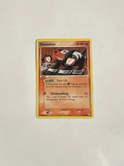 Houndour 60/109 LP - EX Team Rocket Returns Pokemon Card - Tomokazu Komiya Art - Image 2