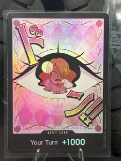 One Piece PRB-02 Don Card Sanji & Pudding FOIL - Image 1