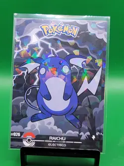 Raichu #26 - Cracked Ice Holo - Crystal Dark Black 2025 - Pokemon Card - Image 1
