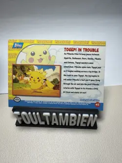 Topps Pokemon Pikachu’s Vacation Togepi In Trouble Foil Card - Image 2