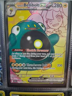 Pokemon Journey Together Lillie's Clefairy EX Holo TCG Card Lot - Image 5