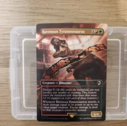 Ravenous Tyrannosaurus (Borderless) - Near Mint MTG - Image 1