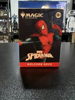 NYCC 2025 exclusive Spider-Man Welcome Deck Magic The Gathering WHITE MTG - Image 1