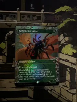 Radioactive Spider (Borderless) - FOIL - [Marvel's Spider-Man] MTG Magic NM/M 🌳 - Image 1