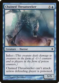 Chained Throatseeker - New Phyrexia NPH - MTG - LP Magic - 30 C - Image 1