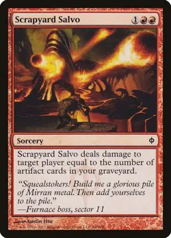 Scrapyard Salvo - New Phyrexia NPH - MTG - LP Magic - 94 C - Image 1