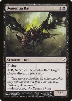 Dementia Bat - New Phyrexia NPH - MTG - LP Magic - 55 C - Image 1