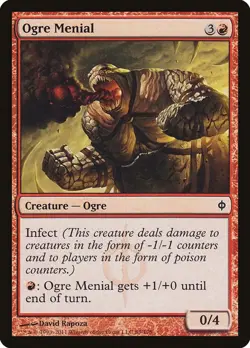 Ogre Menial - New Phyrexia NPH - MTG - LP Magic - 89 C - Image 1